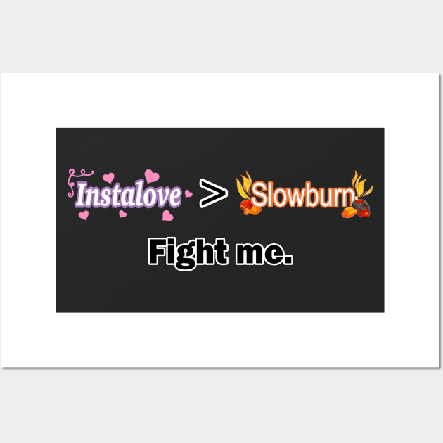 Instalove > Slowburn - Battle of the Tropes v1 Wall Art by GeekGirlsBazaar